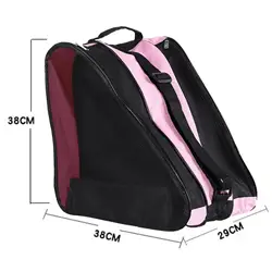 Roller Skate Bags Pouch Large Capacity Ice Skating Bag for Ice Hockey Skate Figure Skates Quad Skates Inline Skates Accessories