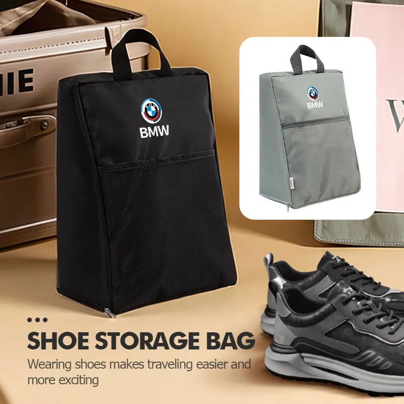 Автомобильная дорожная сумка для хранения обуви, водонепроницаемые сумки для обуви для BMW E90 E60 E93 E87 G01 G20 X3 X5 F30 F20 G05 G06 G07 F07