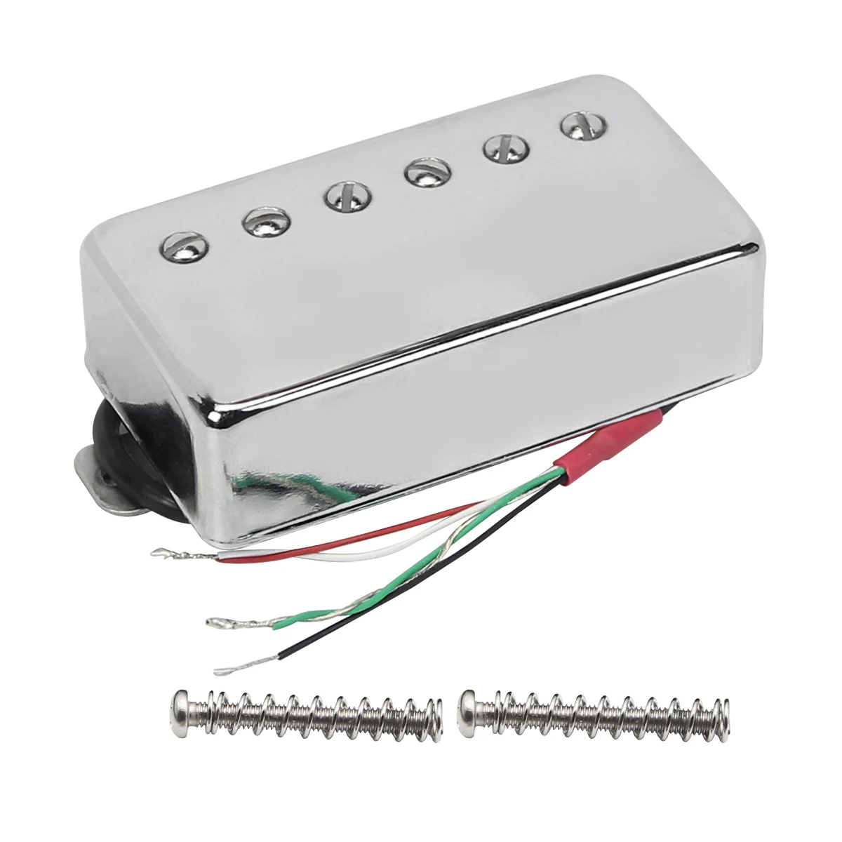 FLEOR 1PC Alnico 5 Humbucker Pickup 4-Conductors LP Electric Guitar Parts Neck or Bridge for Choose