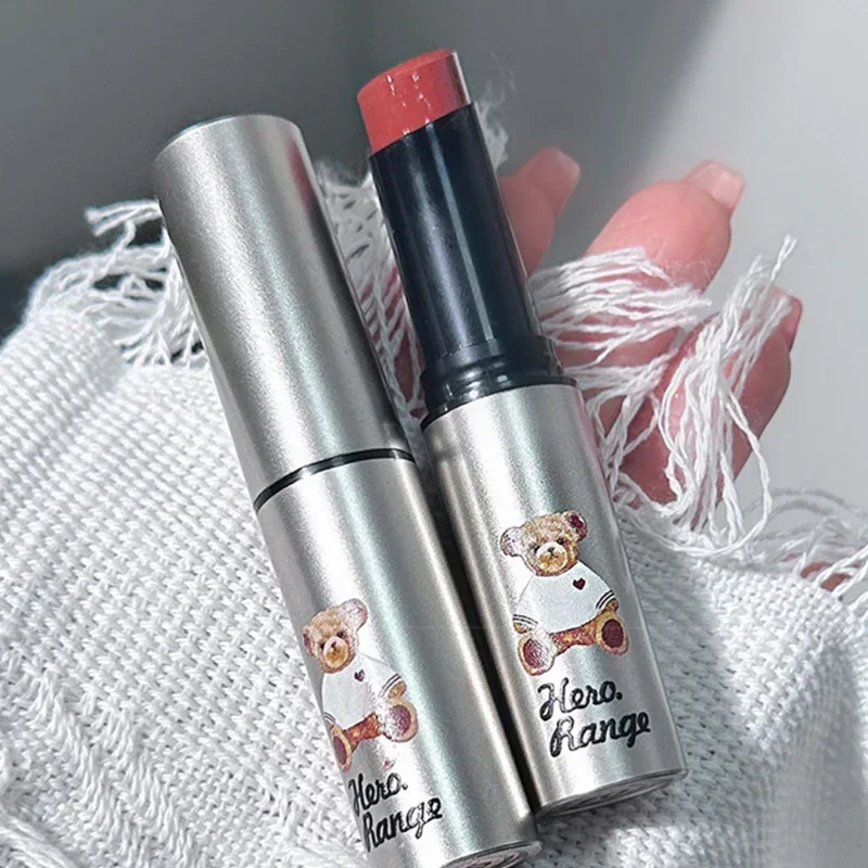 Moisturizing Mirror Glass Solid Lip Gloss Cute Little Bear Water Light Jelly Lipstick Makeup Lasting Non Sticky Lips Cosmetics