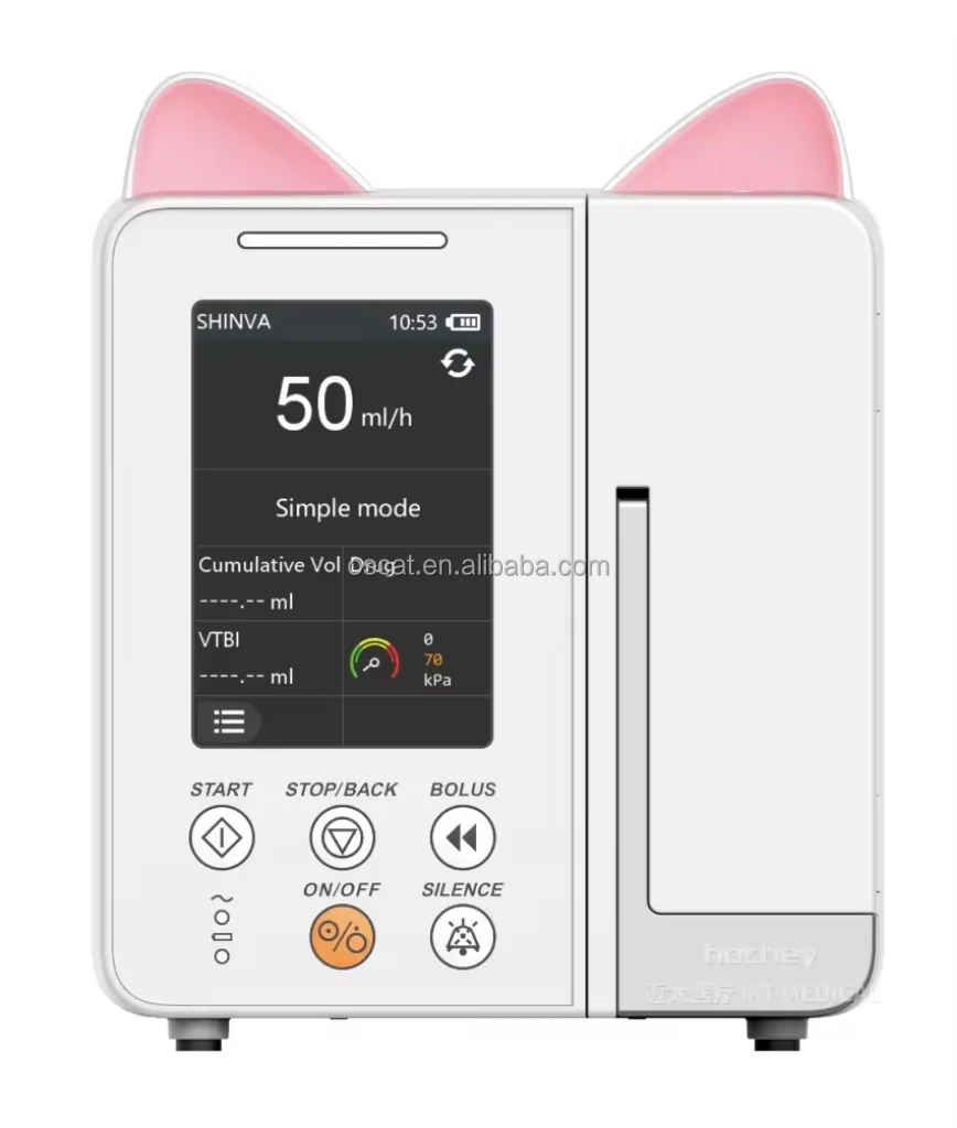EX-BY06 Pet Medical Equipment Infusion Pump Accurate Dosing Veterinary Machine for Animal IV Therapy Syringe