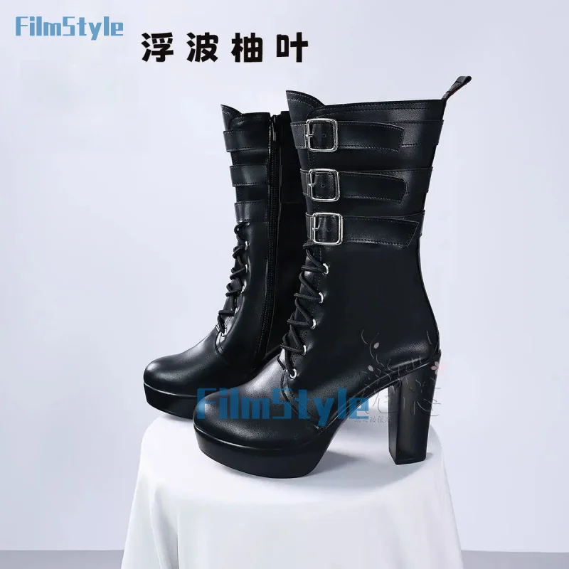 Zenless Zone Zero Ukinami Yuzuha Cosplay Shoes Anime Character Prop Halloween Carnival Party