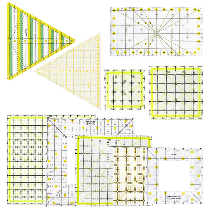 Acrylic Sewing Ruler for Patchwork Measuring 1