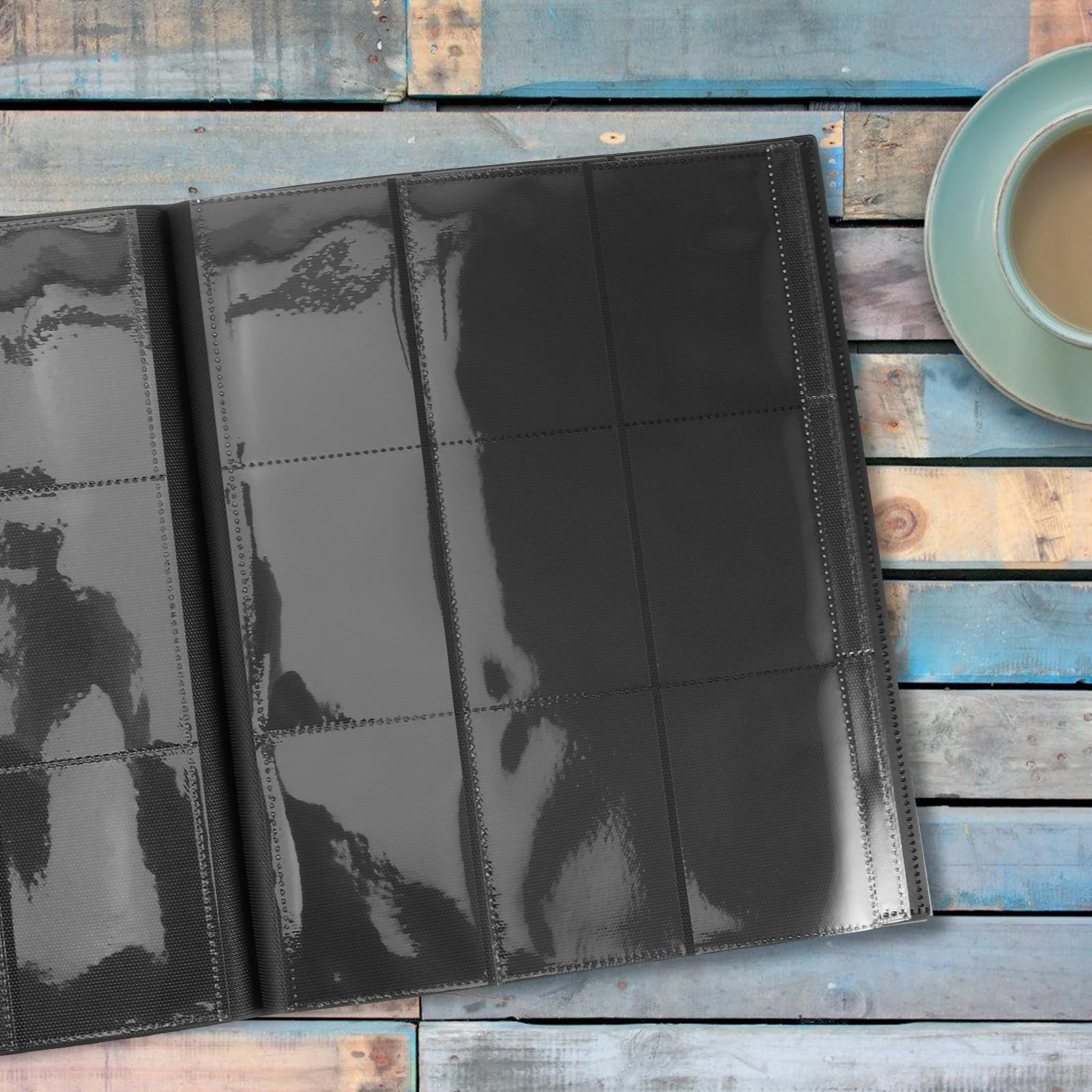 Coin Collection Album PP Material Lightweight Portable Large Capacity Protective Coin Keeper Suitable for Stamps Cards