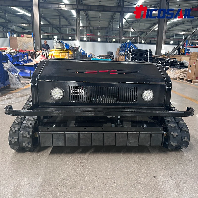 Customized Remote Control Lawn Mower 40°Slope(Wide Wheels Edition) Cutter for Steep Slopes Smart Remote Mower