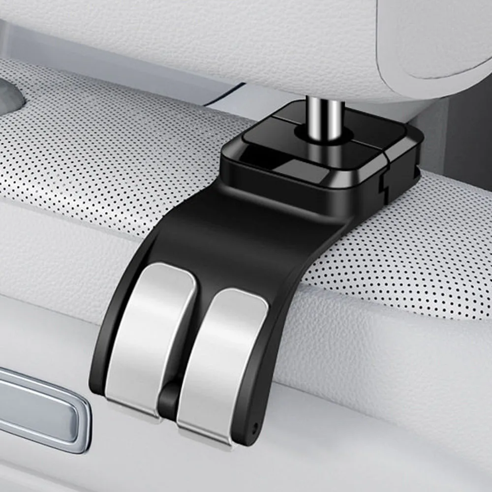 Fit For Zeekr 8X 9X 2026-2027 Rear Seat Hidden Hooks Car Storage Hanger Concealed Organizer Interior Modification Accessories
