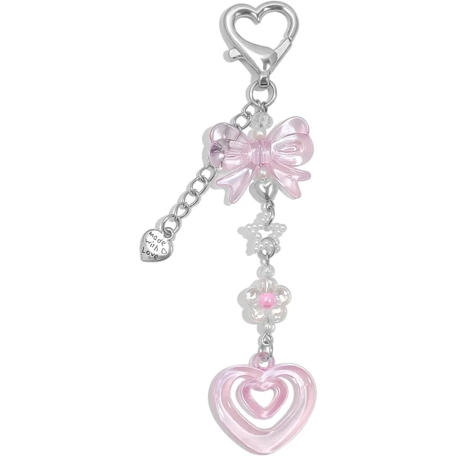 

Novelty keychains Aesthetic Y2K Keychain Charms Stylish Keychains Accessories for Women Bag Purse Gifts