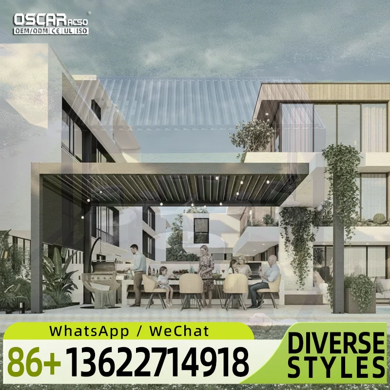Electric Aluminum Pergola Roofs and Carports for Sale Ideal for Backyards Gardens and Patios pergola