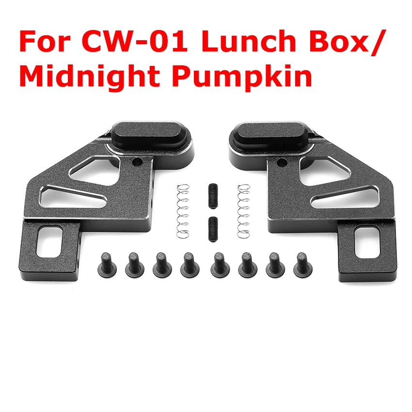 

Aluminum Rear Suspension Mount Kit for CW-01 Lunch Box/Midnight Pumpkin CNC 6061 Alloy Black Anodized Upgrade Part