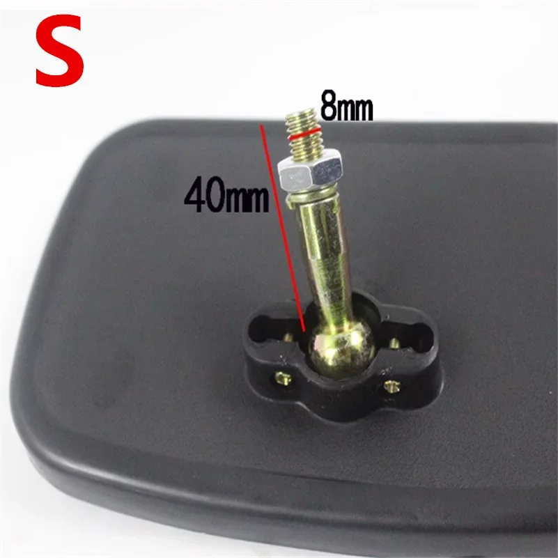 1-10T Manual Forklift Portable Accessory PARTS Rearview Mirror Reflector Wide Angle