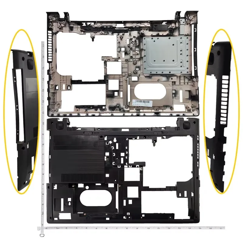 Dolna obudowa/panel dolny dysku twardego RAM HDD do LENOVO G500S G505S Z501 Z505 AP0YB000J20 — zdjęcie 2
