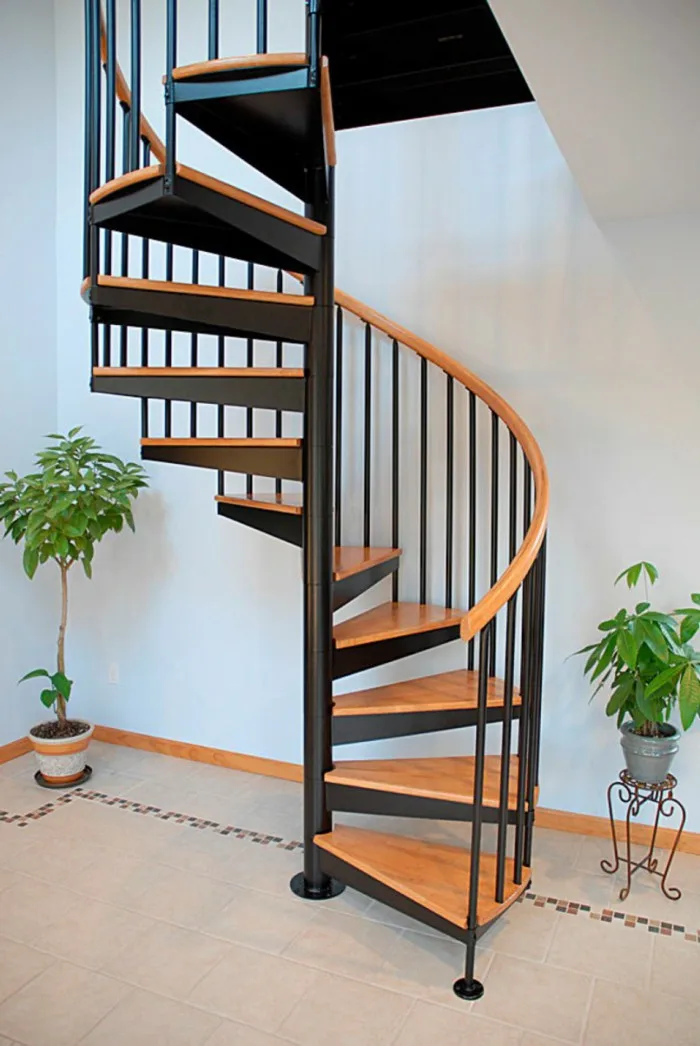 Indoor Metal Stairs Steel Circulate Spiral Staircase Staircase Wrought Iron Railing Designs Staircase