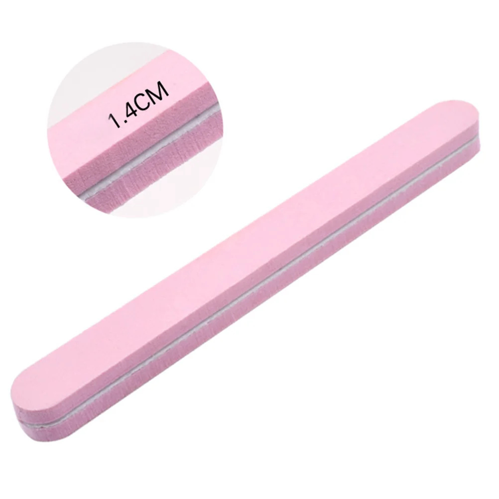 6 قطعة قضبان التلميع أدوات مانيكير المهنية لتشكيل إزالة البولندية السلس إنهاء صالون المنزل استخدام ملفات الأظافر متعددة الوظائف #4