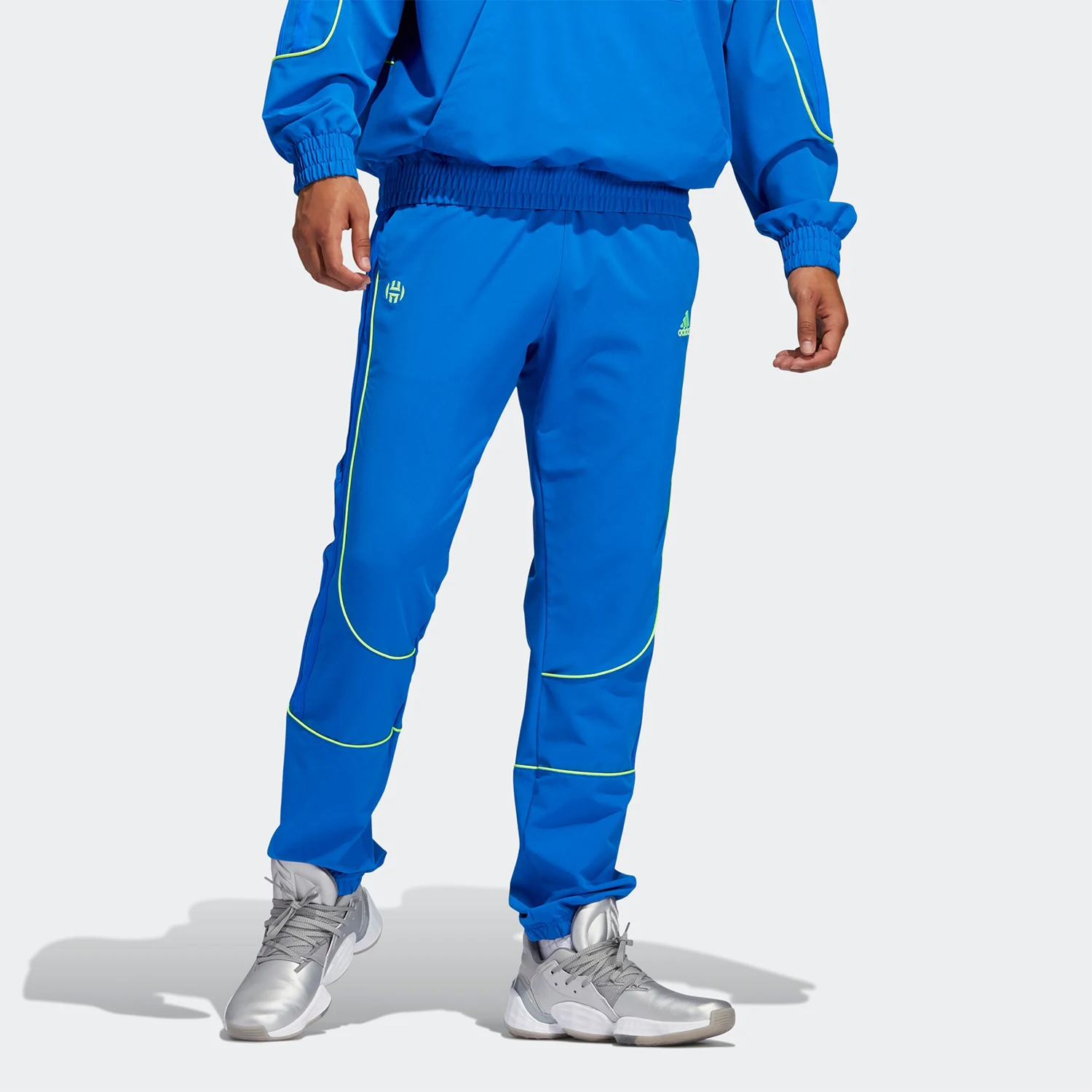 

Официальные оригинальные мужские баскетбольные брюки Adidas Harden свободного кроя FR5734
