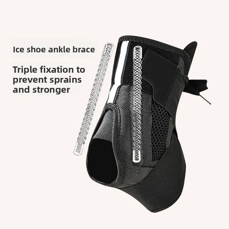 

Sports Ankle Brace Support for Running Basketball Football with Straps to Prevent Sprains