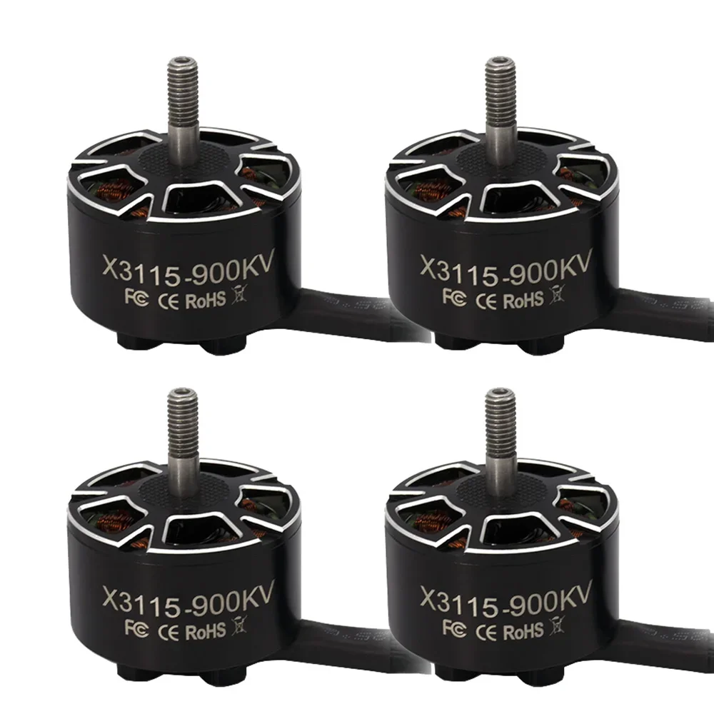 4PCS X3115 3115 900KV 1050KV 1200KV 6S Brushless Motor for FPV Freestyle 9inch 10inch Long Range Cinelifter RC Drones