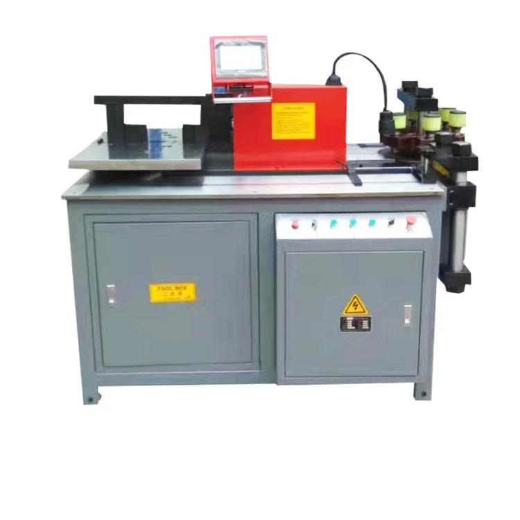 Hydraulic Busbar Cutting Punching Bending Machine Cnc Busbar Machine Bus Bar Bender