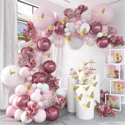 Macaron Pink Balloon Garland Arch Kit Wedding Birthday Party