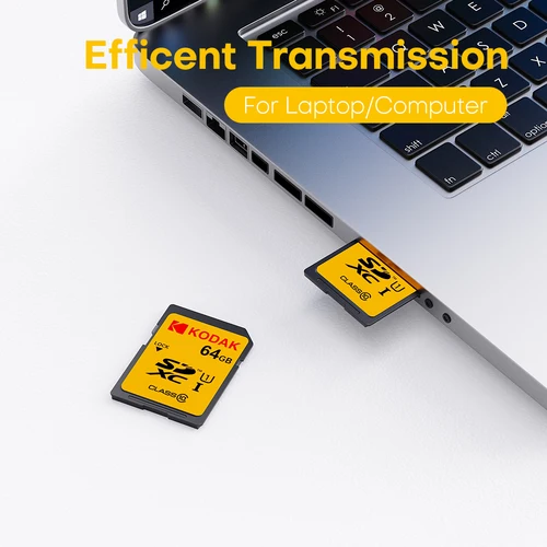 Imagen 2 del producto KODAK 100% Original 64GB 128GB tarjeta SD tarjetas de memoria Class10 256GB U1 HD tarjeta SD tarjeta de memoria SDXC V30 tarjetas de memoria para cámara