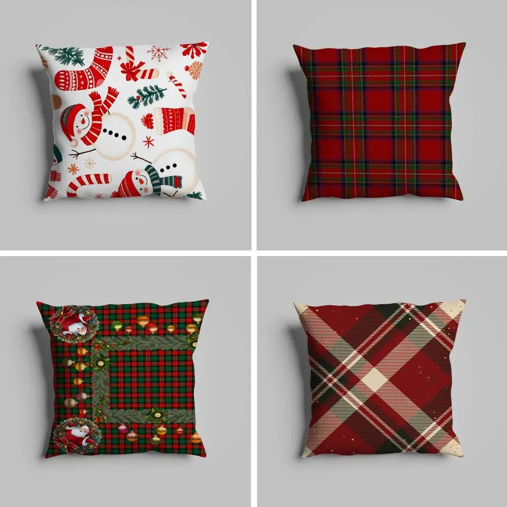 

Marry Christmas Themed Pillow Case luxurious home office, sofa decorative Multi sized car seat cushions, pillowcases