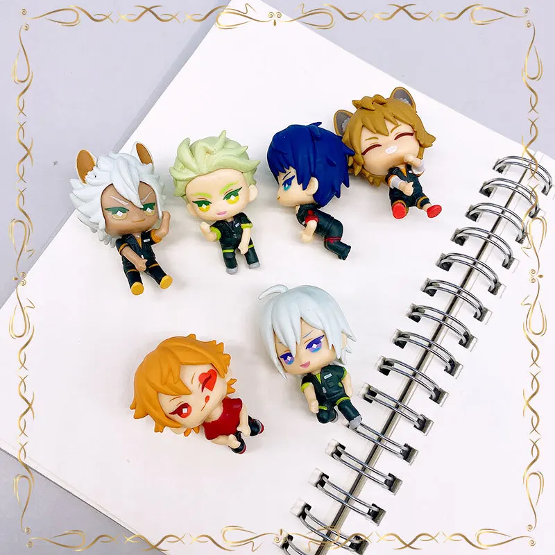 

Riddle Rosehearts Gashapon Anime Figures Data Cable USB Line Ornaments Kawaii Action Figure Model Toys