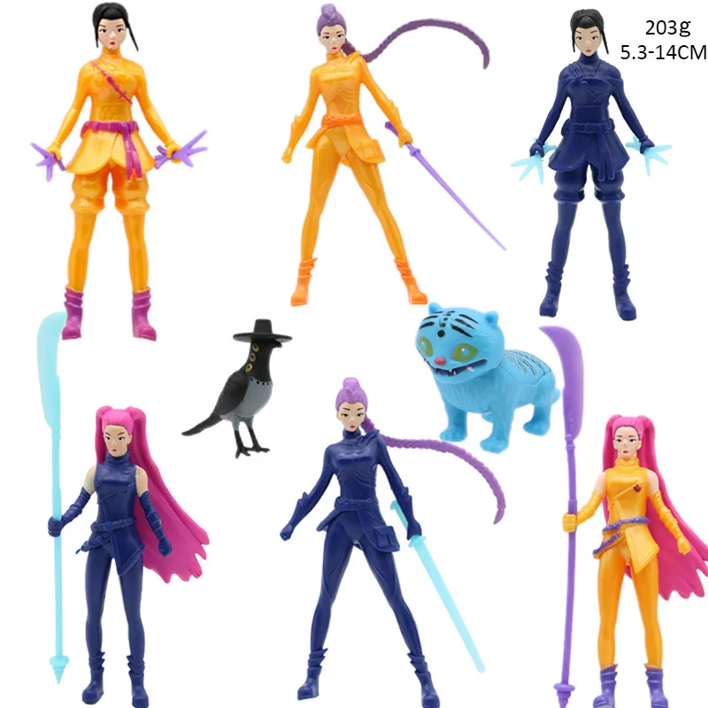 

Hot Witch Huntress Team Tiger Anime Collector's Figure pop star Action Figure DIY Mystical Adventure Model for Fantasy Lovers‌