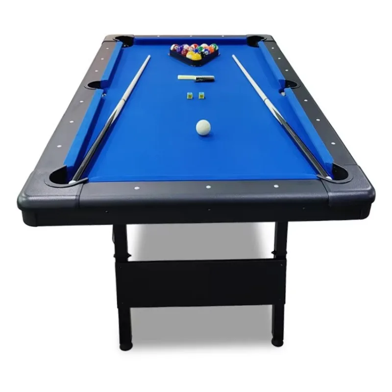 

Wholesale 6FT 3-in-1 American Foldable Pool Table with Metal Legs