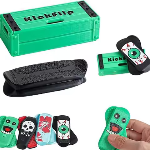 Finger Skateboards Magnetic Fidget Finger Spinner 3D Printed Kids Stress Relief Mini Magnetic Deck Fidget Finger Skate Board