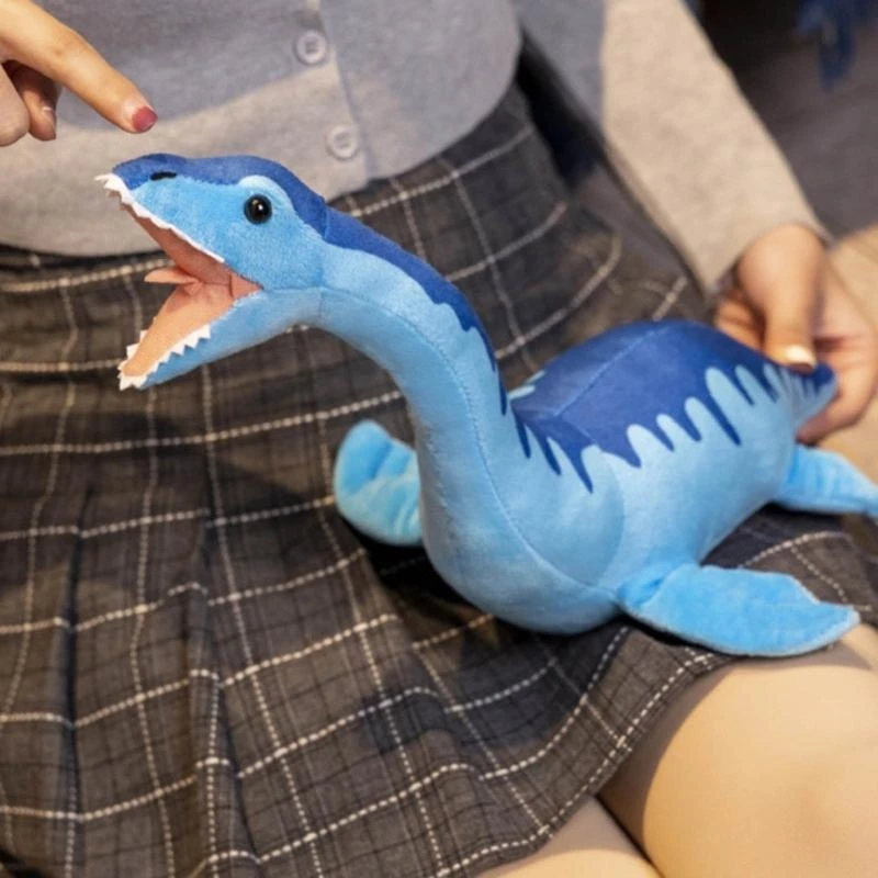 Y4qa peluche dinosaure mignon peluches douces animaux en peluche 16 pouces sommeil longueur poupée décorative cadeaux