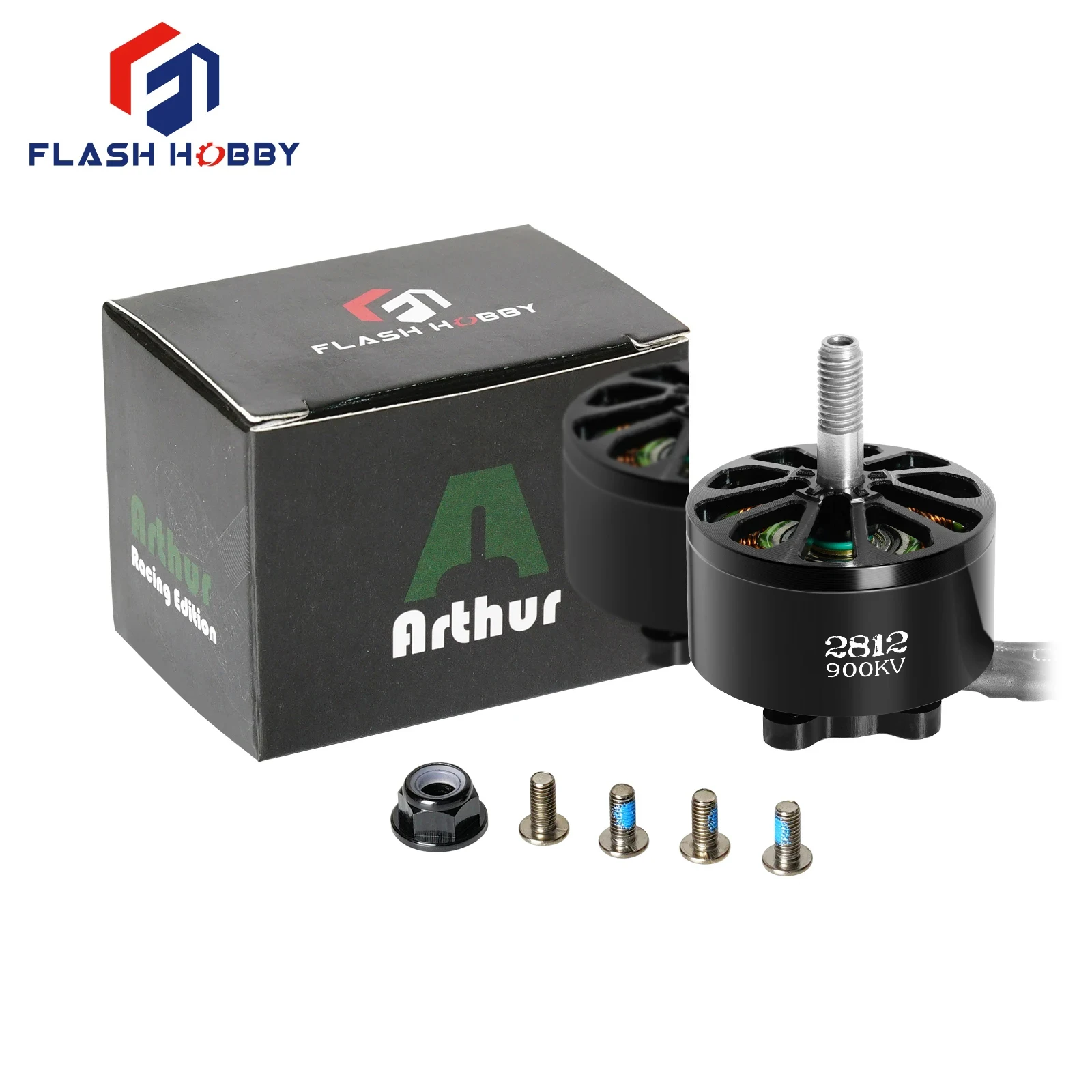 

FLASHHOBBY A2812 2812 900KV 3-6S Бесщеточный двигатель для радиоуправляемого FPV Freestyle 7 8 9 10-дюймовый гоночный дрон