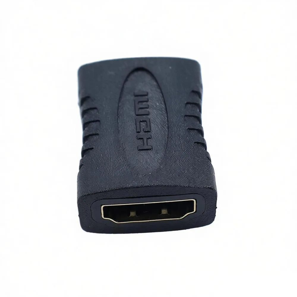 2PCS HDMI To HDMI Extender Connector Coupler Adapter Cable HDMI-compatible Converter Joine