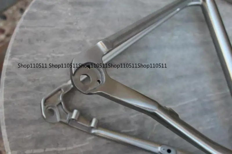 Lightweight 3D Printed Titanium Alloy Road Bike Frame, Custom Racing Bicycle Frame for Road Cycling