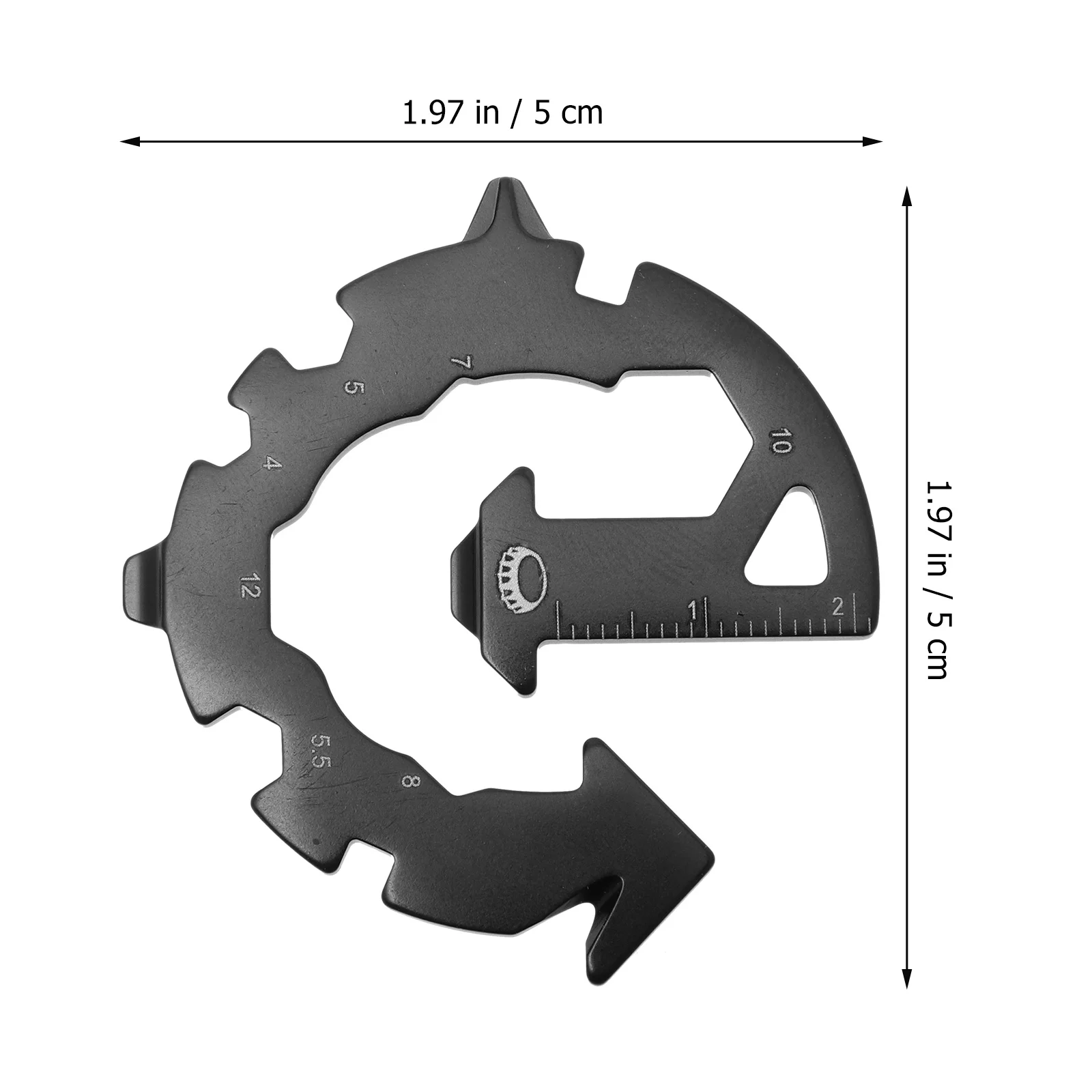 

Metal Portable Screwdriver Tools Bottle Opener Stainless Steel Outdoor Hand Multi-tool Camping