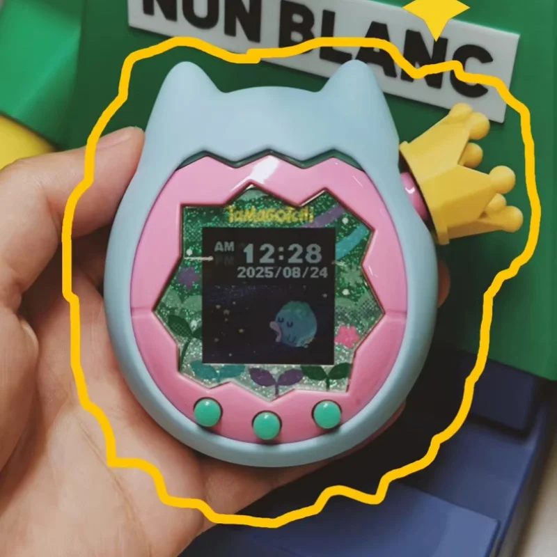 جديد تماغوتشي الجنة البيض هانت قاعدة السيارة تاج متعدد الألوان مقبض الغطاء الواقي Kawaii واقية قذيفة هدية عيد ميلاد #2