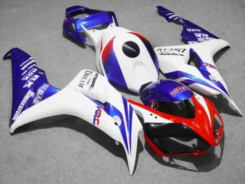 

Обтекатели для 06 07 CBR1000RR 2006 2007 CBR 1000RR, белый, синий, HRC, комплекты обтекателей для мотоциклов под заказ, комплекты обтекателей od5