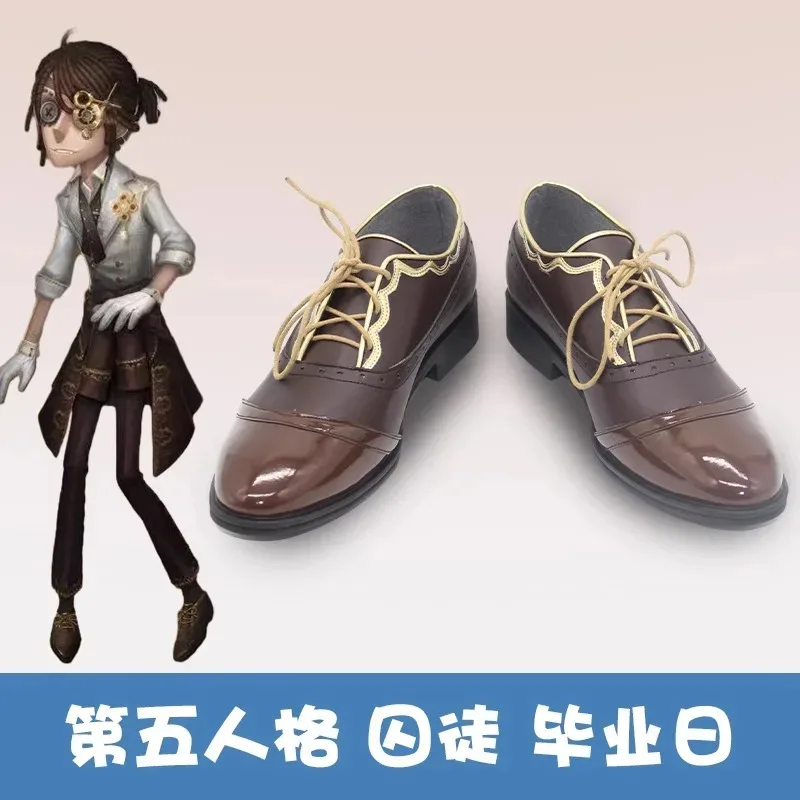 لعبة الهوية الخامس سجين تأثيري أحذية يوم التخرج تأثيري لوكا البلسا دور اللعب هالوين كرنفال حفلة عيد الميلاد الزي