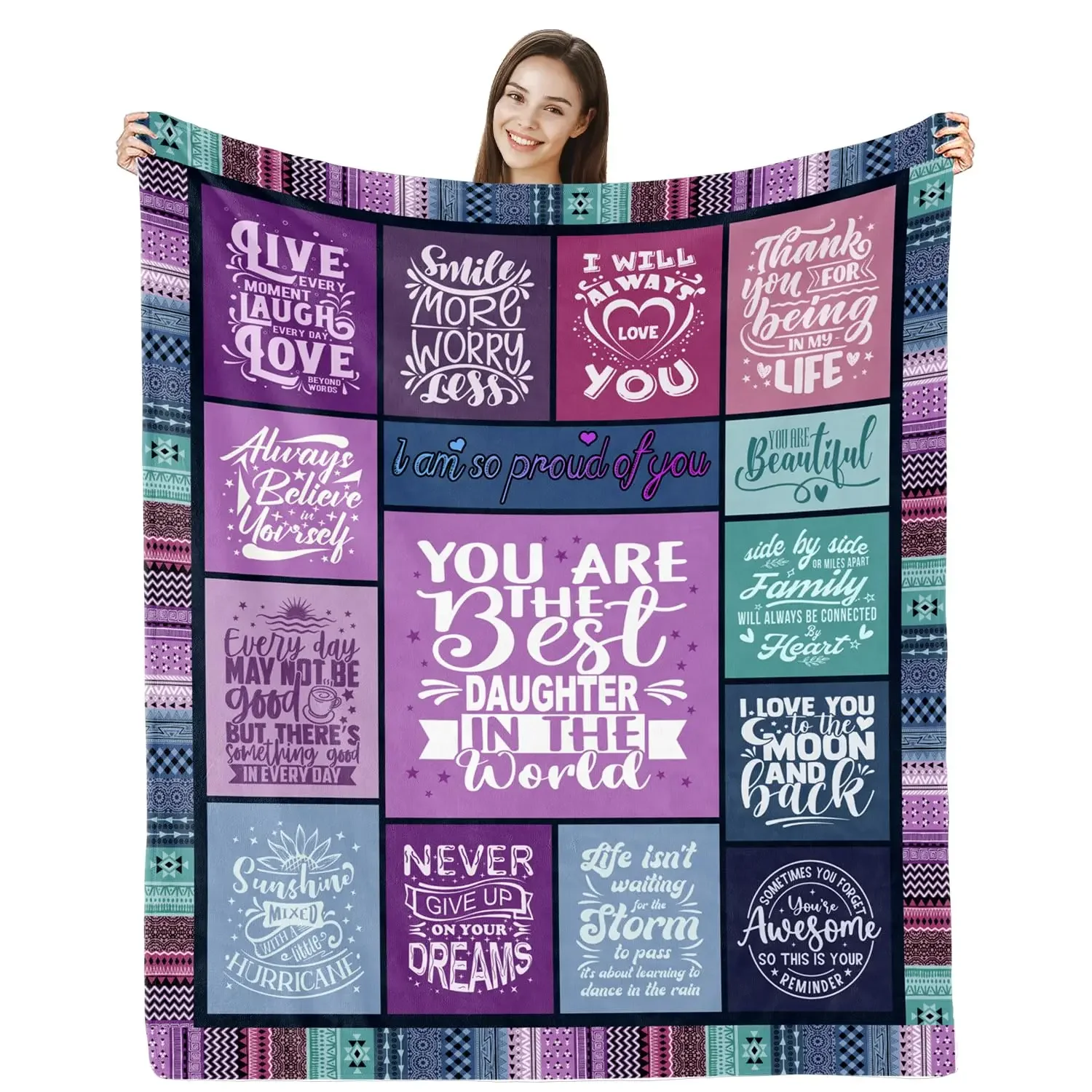 Blankets for Mums, Birthday, Graduation and Wedding Gifts