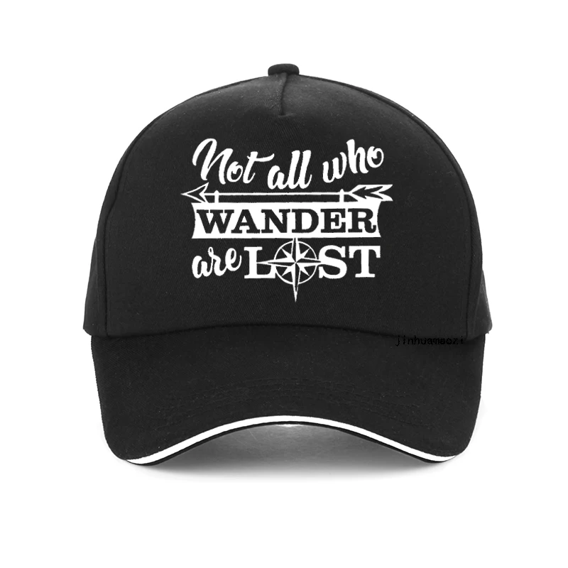 Not All Who Wander Are Lost printing men Baseball Cap Summer women Hip Hop golf hat Adjustable snapback hats gorro