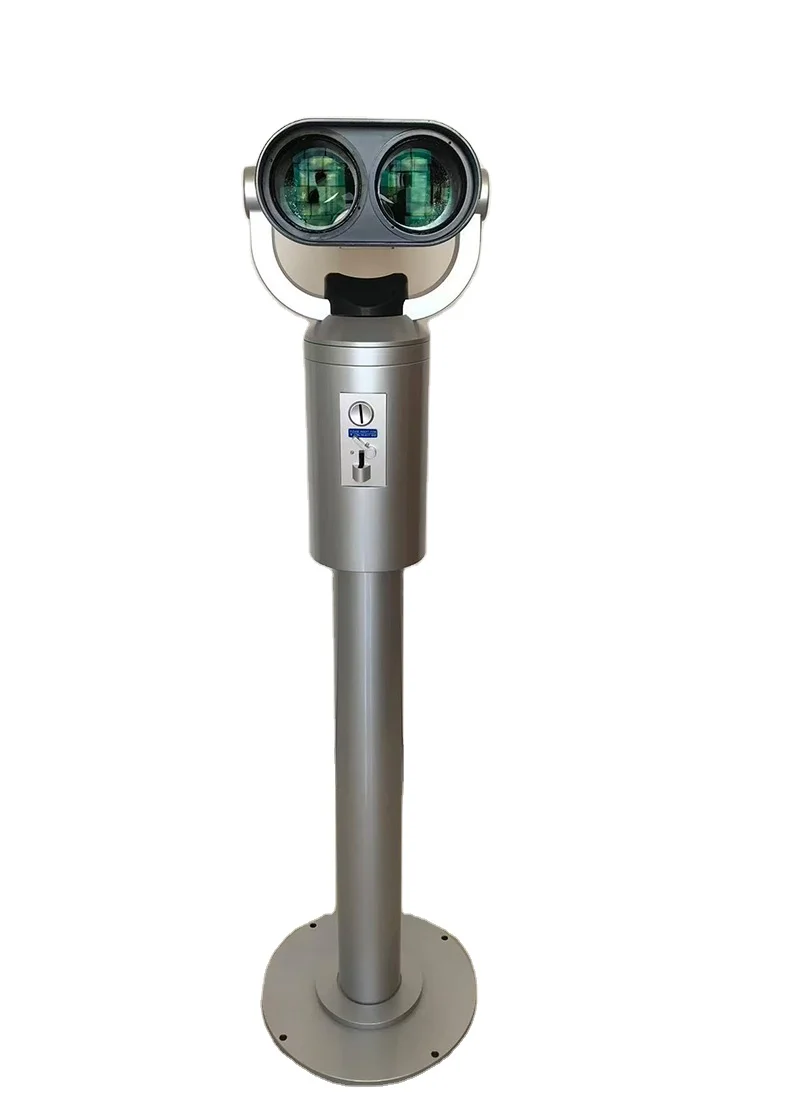 25x100 Coin-operated Telescope High Quality Metal Body Waterproof Long Range Giant Binocular Outdoor Long Range Viewing 1000m