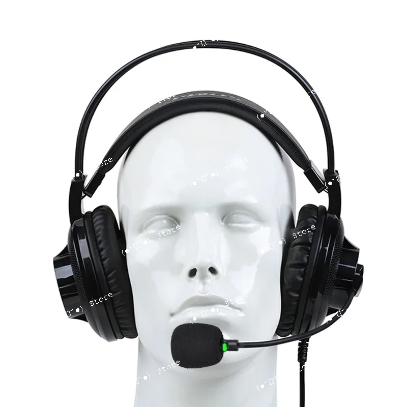 

d93pro computer human computer dialogue english listening and speaking earphones usb noise cancelling microphone exam earphones