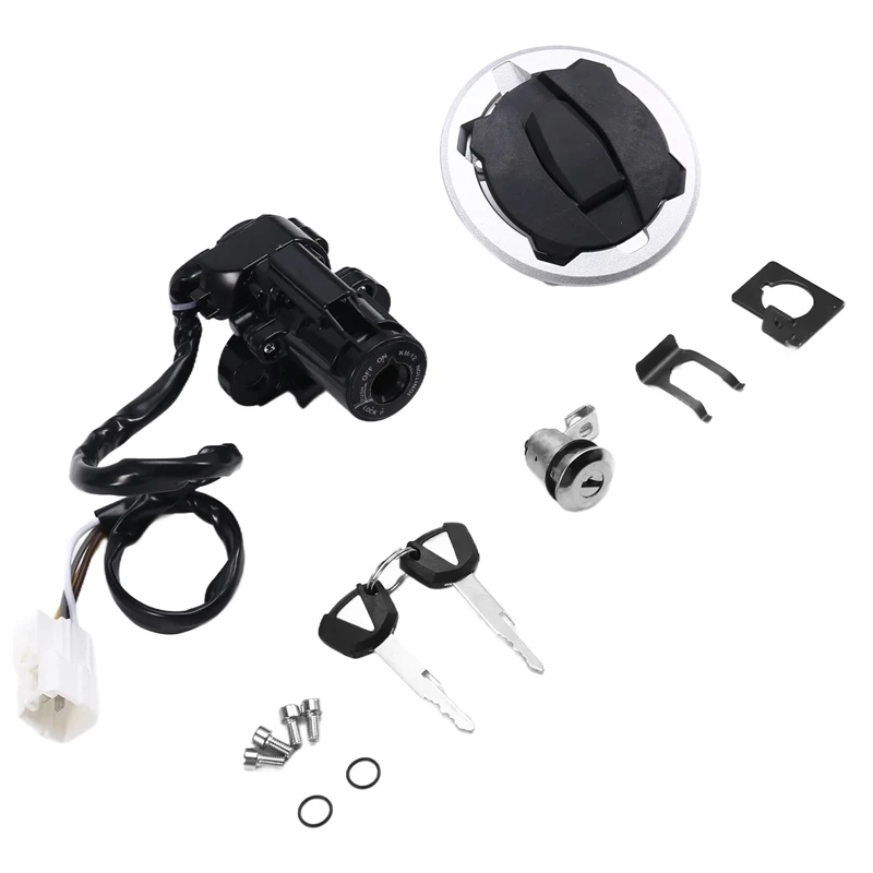 

Ignition Switch Gas Cap Cover Tank Oil Key For Kawasaki NINJA 650 Z650 2017-2023
