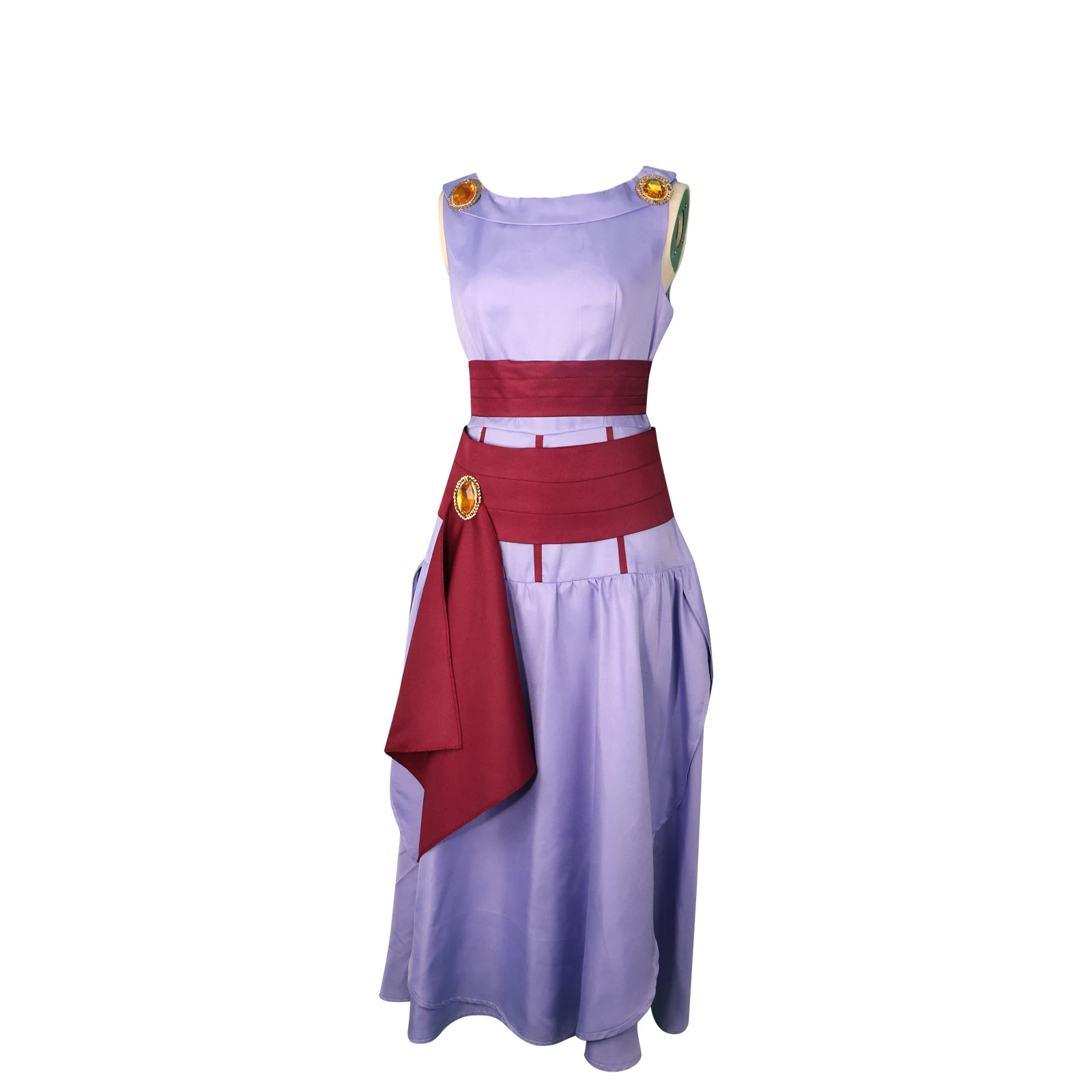 فستان بيربل ميل الأميرة للهالوين التنكري لشخصية الرسوم المتحركة