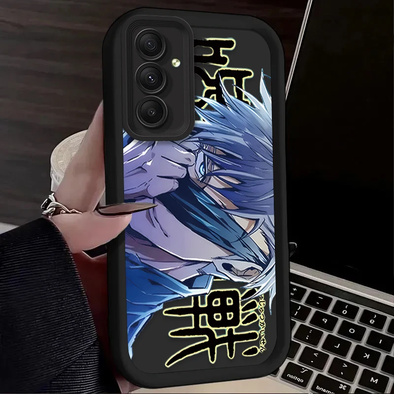 Anime Jujutsu Kaisen Case for Samsung Galaxy S24 S23 S22 S21 Ultra Plus FE A54 A34 A14 A73 A53 A33 5G Soft Silicone Back Cover