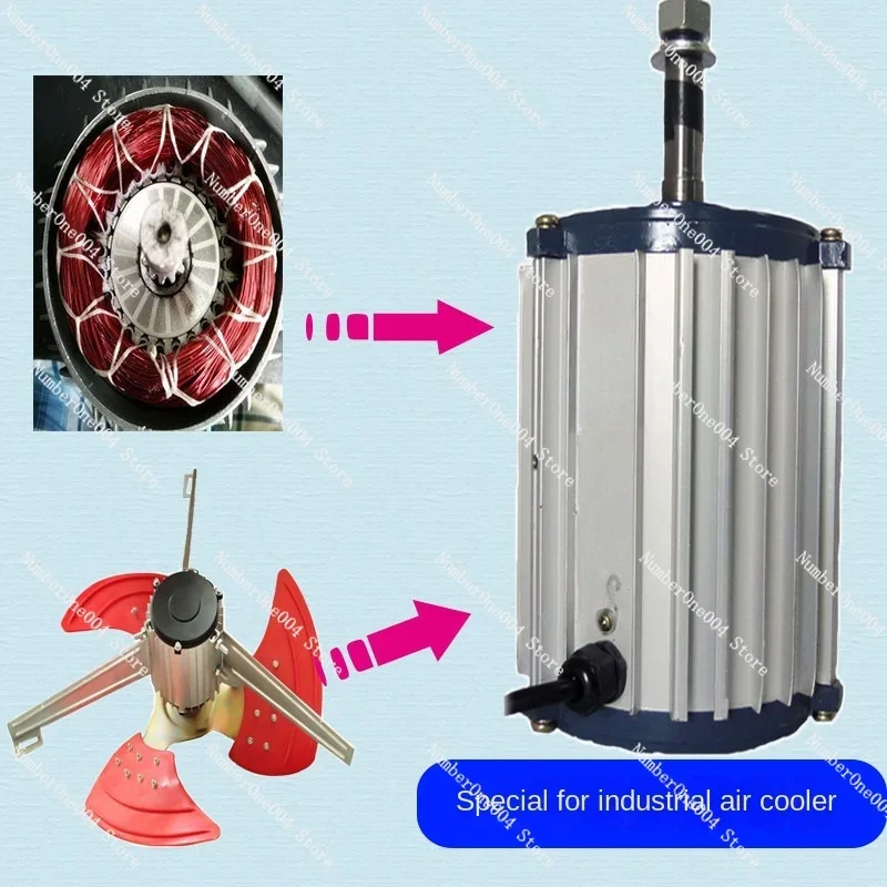 Air conditioning motor/Water cooled air conditioning variable frequency motor water cooled electromechanical machine accessories