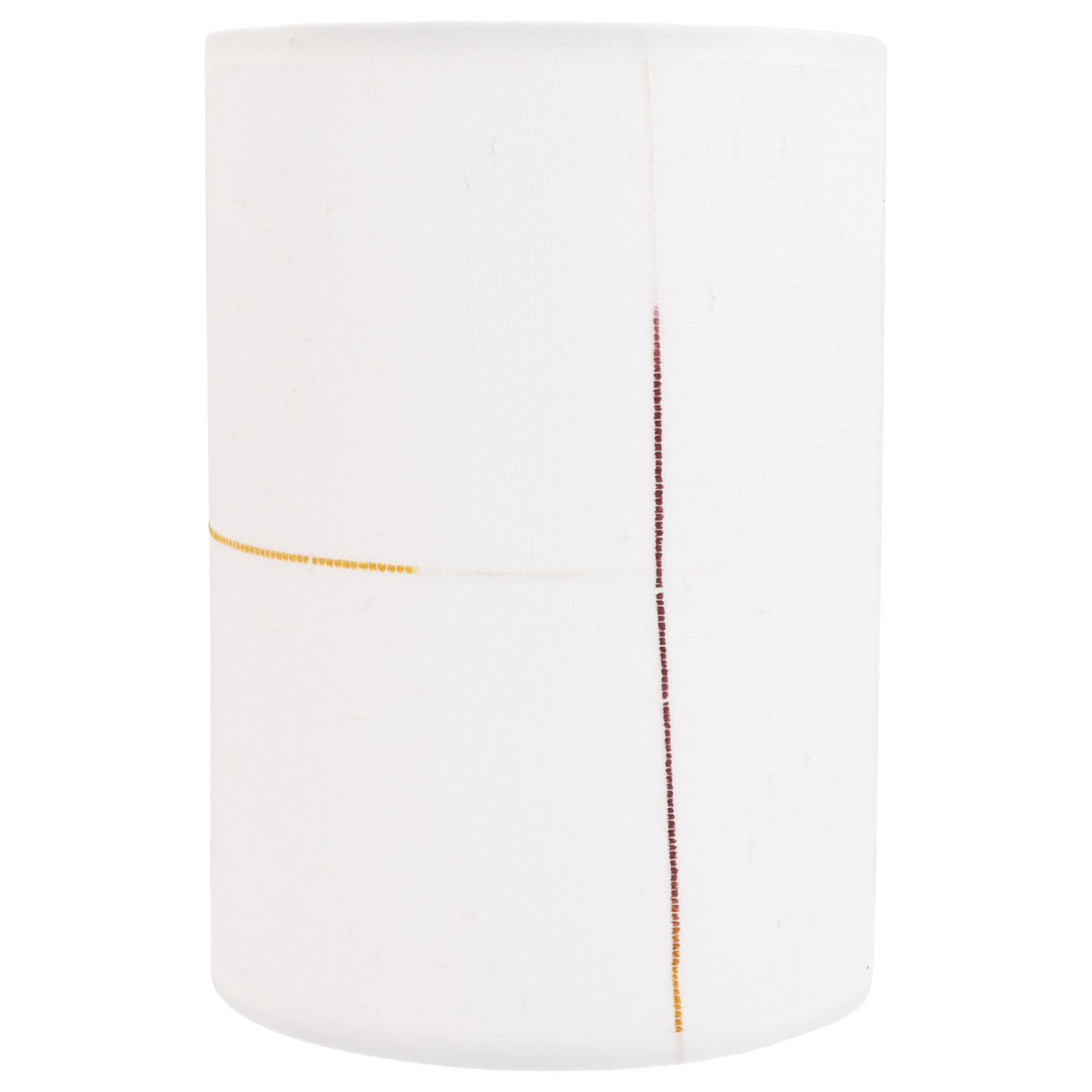 

Sturdy Cloth Art Lamp Cover Cylinder Lampshade Hanging Lamp Accessory Decorative Home Bedroom Study Hotel Dust Protection E27