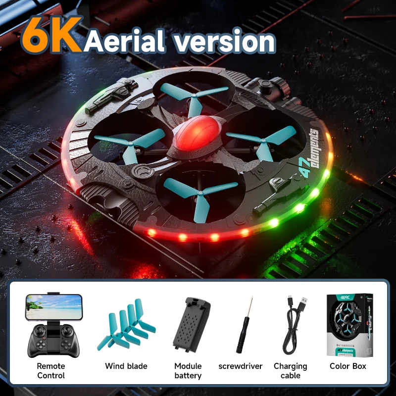 4DRC V47 Mini Rc Drone 4ch Headless-modus helikopter 360 °   Flip Afstandsbediening Quadcopter Speelgoed Mini Drone Voor Kinderen Geschenken