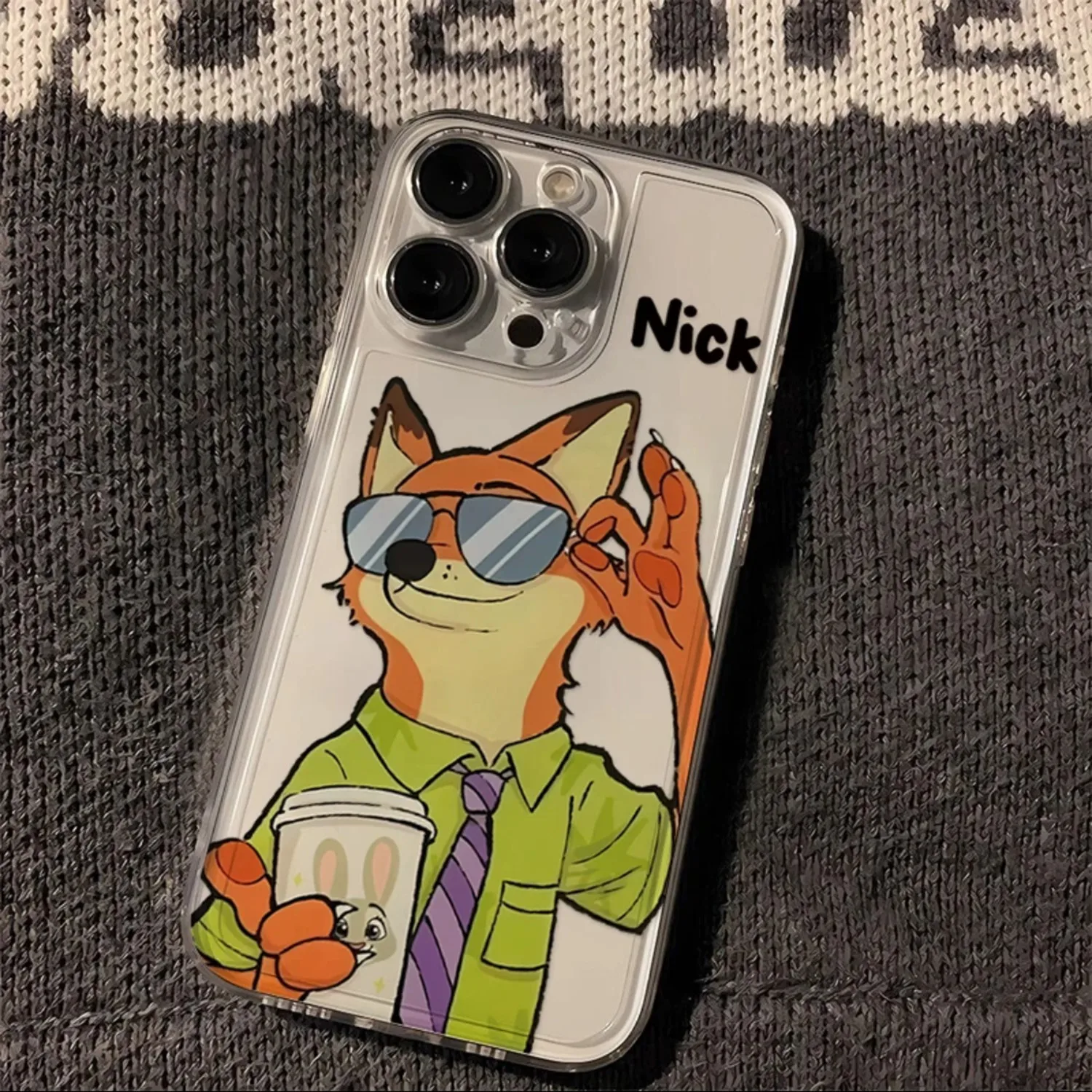 Disneys Zootopia Nick Judy Phone Case For VIVO Y28 V30e Y75 Y03 Y36 Y100 Y17s Y76 Y22s Y16 Y50 Y21 Y20 V29 V23e V21e 5G Cover