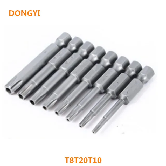 High Quality Five-pointed  Star  Plum Blossom Pneumatic  Drill Head for 50mm Length T8T20T10