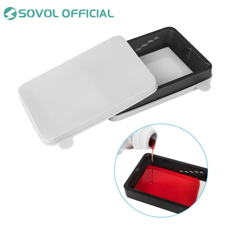 

Sovol Resin Vat Set Anodized Aluminium with FEP Film and Covers Durable 3D Printer Modular for Anycubic Photon and Elegoo MARS