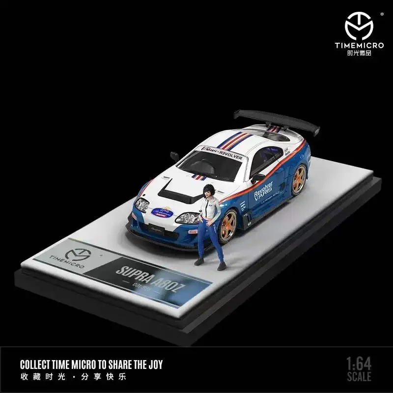 

TimeMicro 1:64 A80Z ADVAN Diecast Model Car